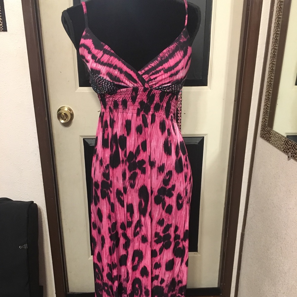 Leopard Maxi Dress